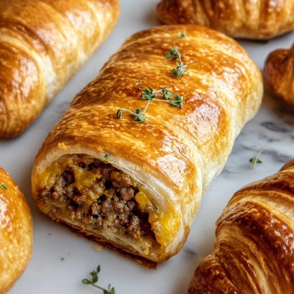 Breakfast Sausage Crescent Rolls Recipe - Recipe Image