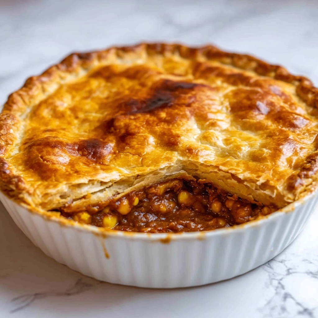 Mushroom and Lentil Pot Pie Recipe - Recipe Image