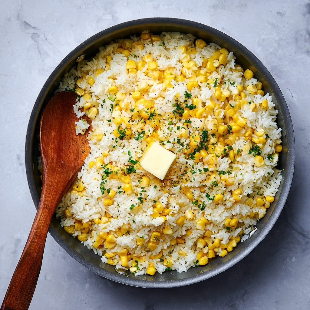 Buttered Corn Rice Recipe - Recipe Image