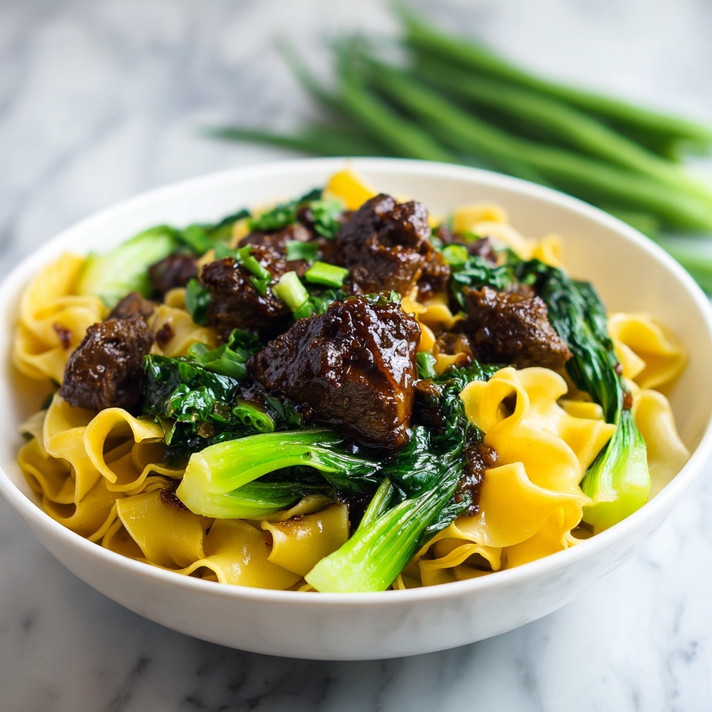 Black Pepper Beef Noodles Recipe - Recipe Image