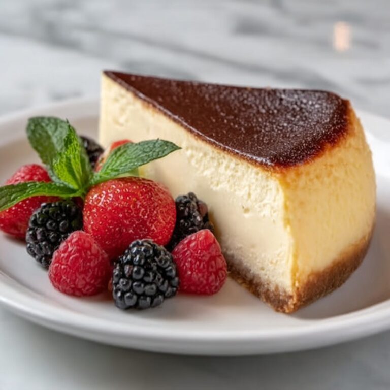Creamy Burnt Basque Cheesecake Recipe