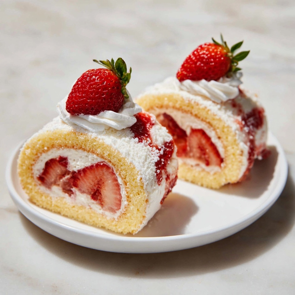 Shortcake Cheesecake Rolls Recipe - Recipe Image
