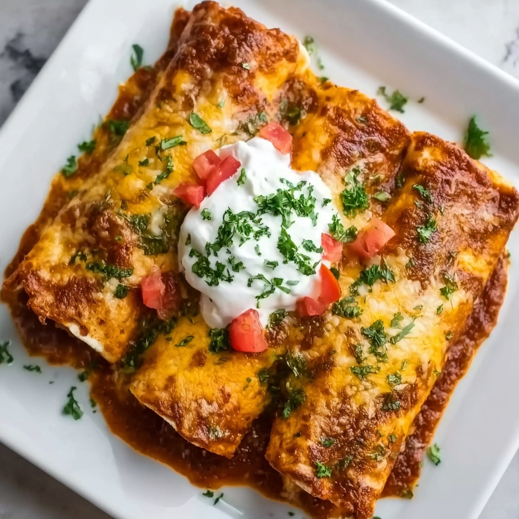 Cheesy Chicken and Vegetable Enchiladas Recipe - Recipe Image