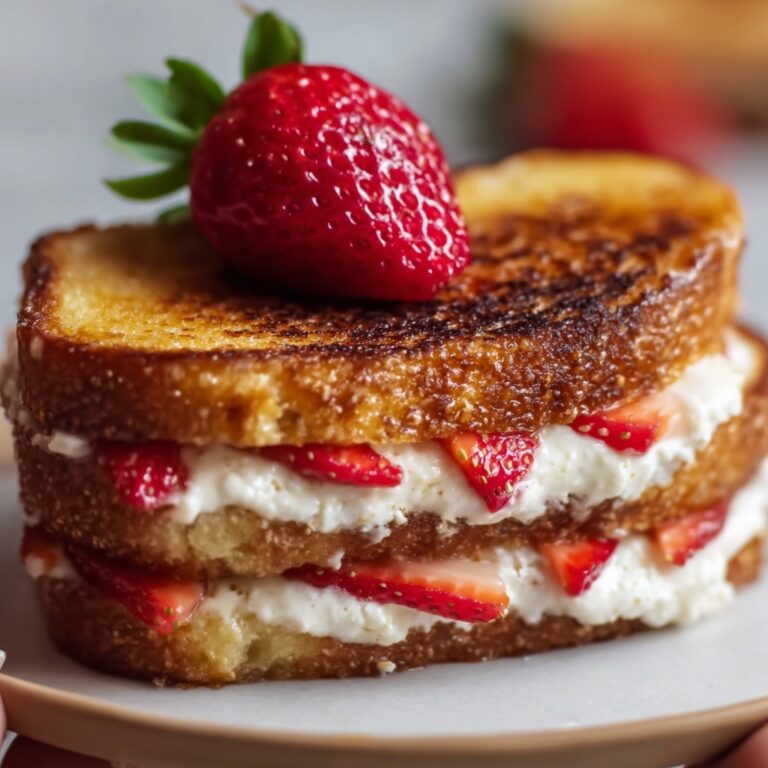 Fried Strawberry Cheesecake Sandwiches Recipe