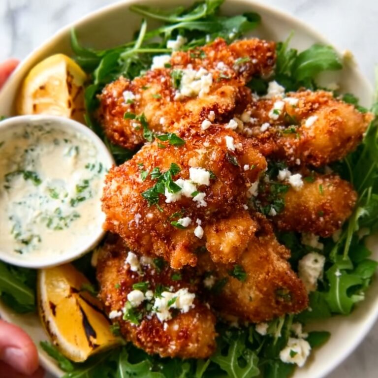 Crispy Hot Honey Feta Chicken Recipe
