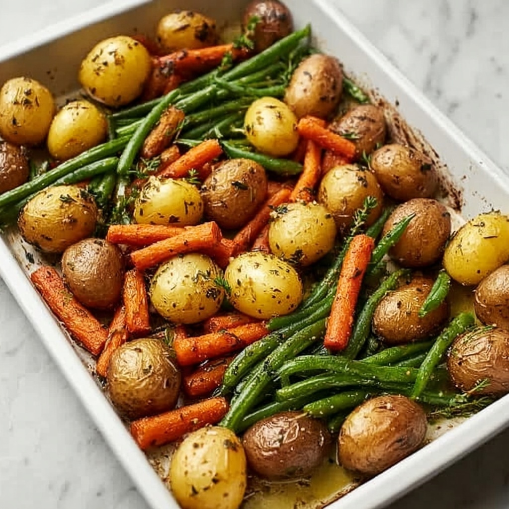 Garlic Herb Roasted Veggies Recipe - Recipe Image
