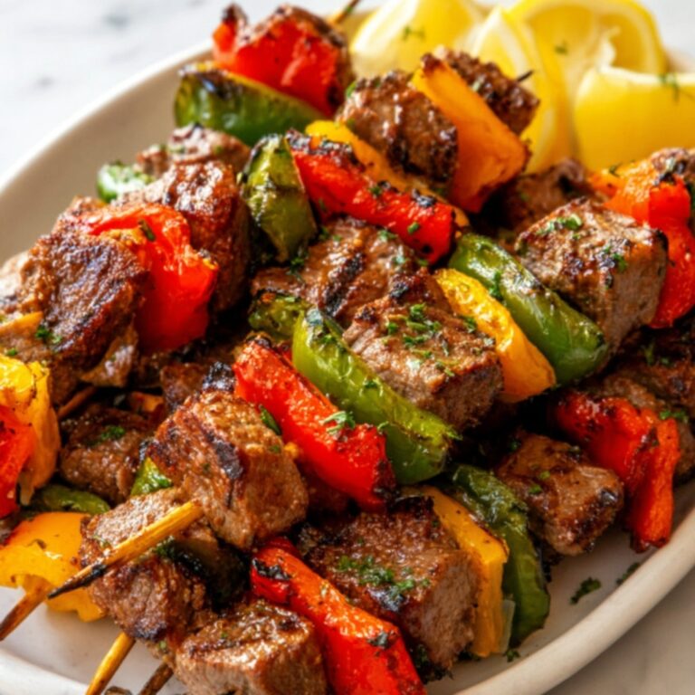 Mediterranean Beef Kabobs Recipe