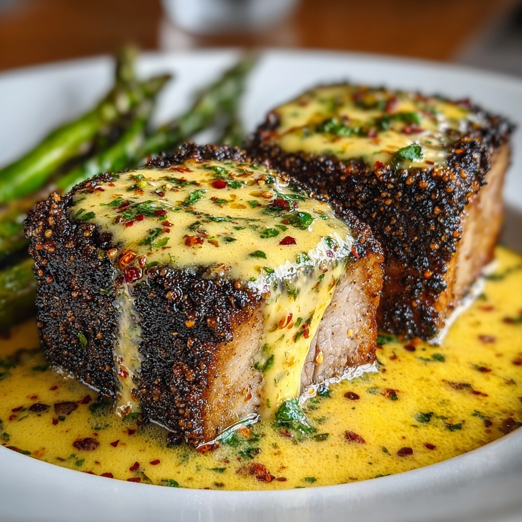 Cheddar Ranch Pork Chops Recipe - Recipe Image