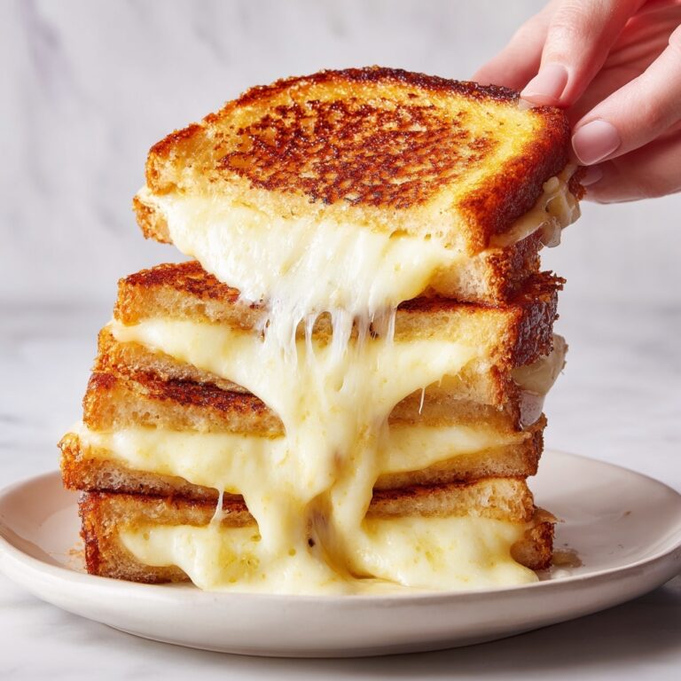 Spaghetti Grilled Cheese with Bolognese and Mozzarella Recipe