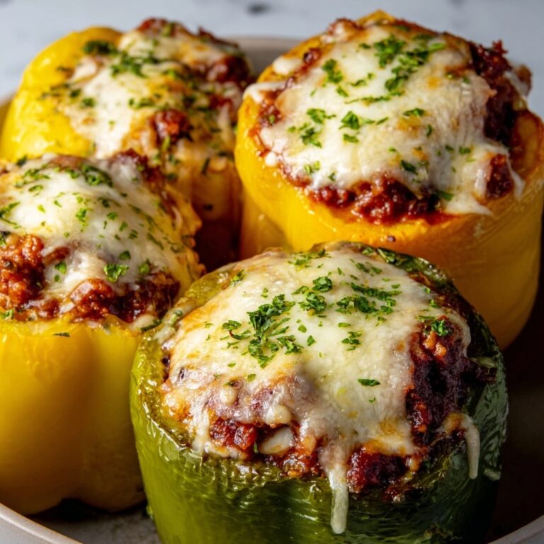 Stuffed Bell Peppers with Cheese Recipe