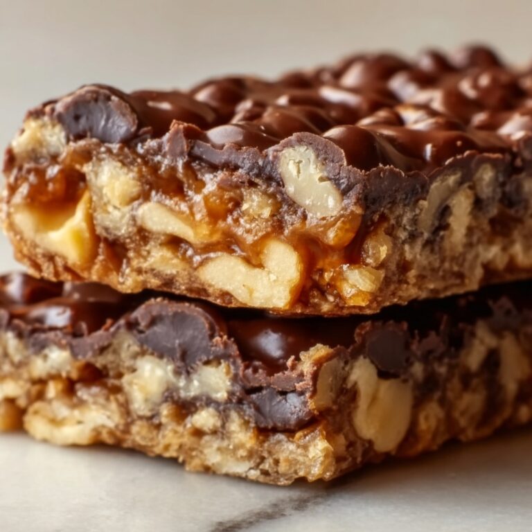 Homemade Crunch Bars Recipe