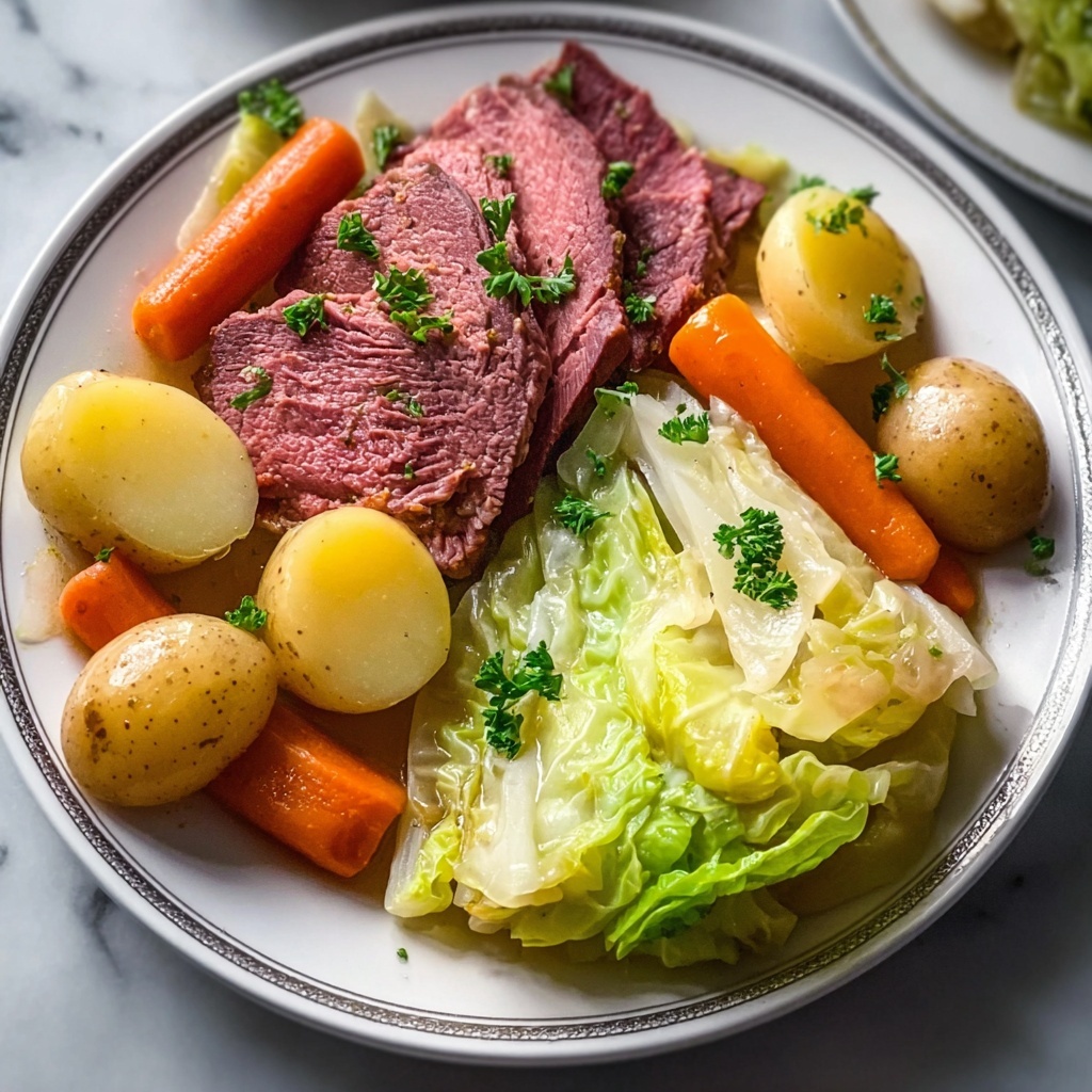 Easy Corned Beef and Cabbage Sheet Pan Recipe - Recipe Image