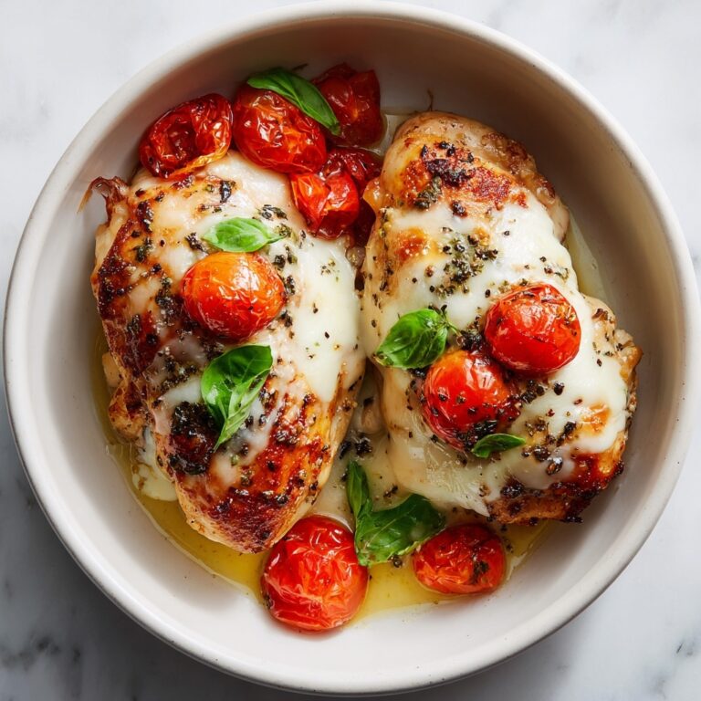 Cheesy Caprese-Stuffed Chicken for an Easy Dinner Treat Recipe
