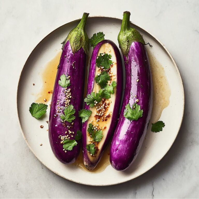 Savory Seasoned Steamed Eggplant: Healthy, Quick Comfort Food Recipe