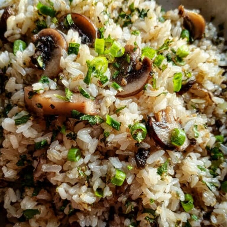 Mushroom Rice Recipe