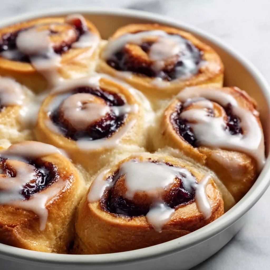Blueberry Cinnamon Rolls Recipe - Recipe Image