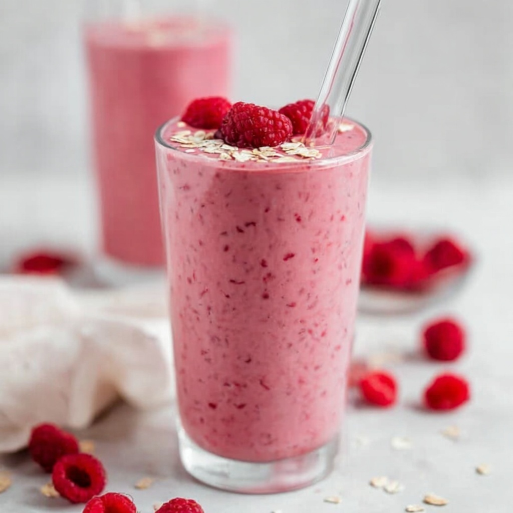 Mango Raspberry Smoothie with Chia Seeds Recipe - Recipe Image