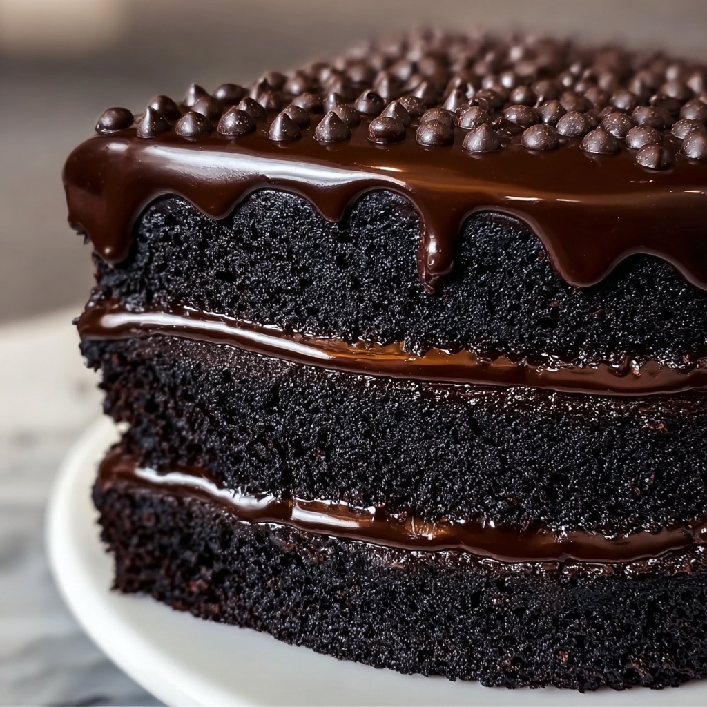 Black Velvet Cake With Cream Cheese Frosting Recipe - Recipe Image