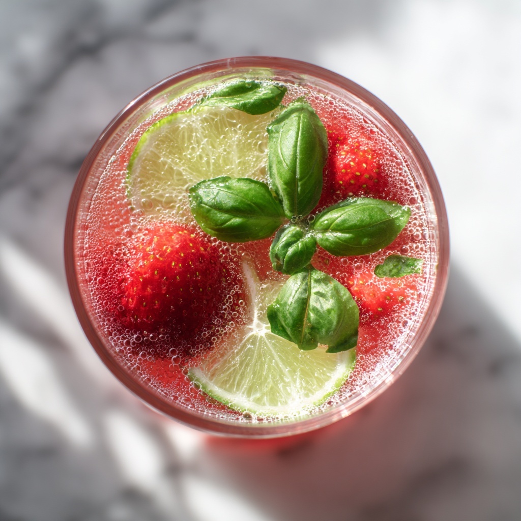 Thai Basil Mocktail Recipe - Recipe Image