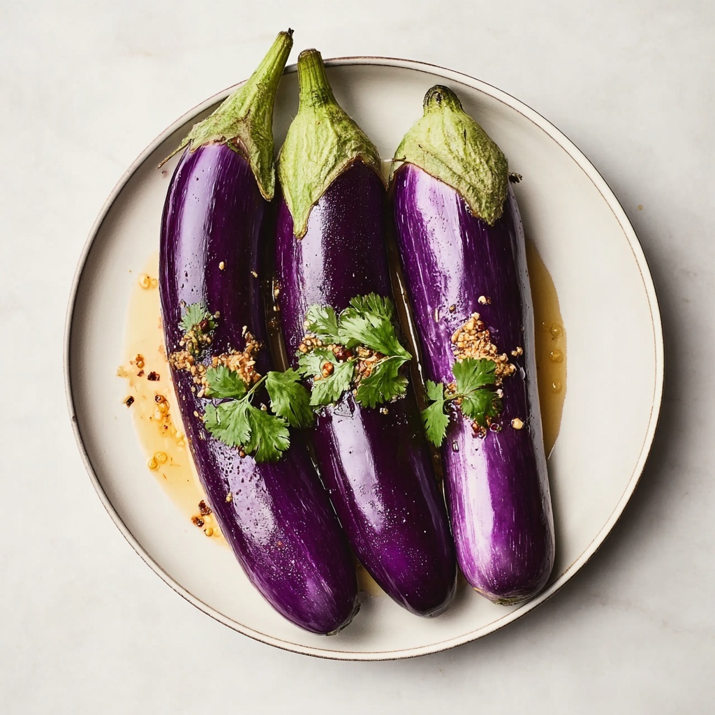 Savory Seasoned Steamed Eggplant: Healthy, Quick Comfort Food Recipe - Recipe Image