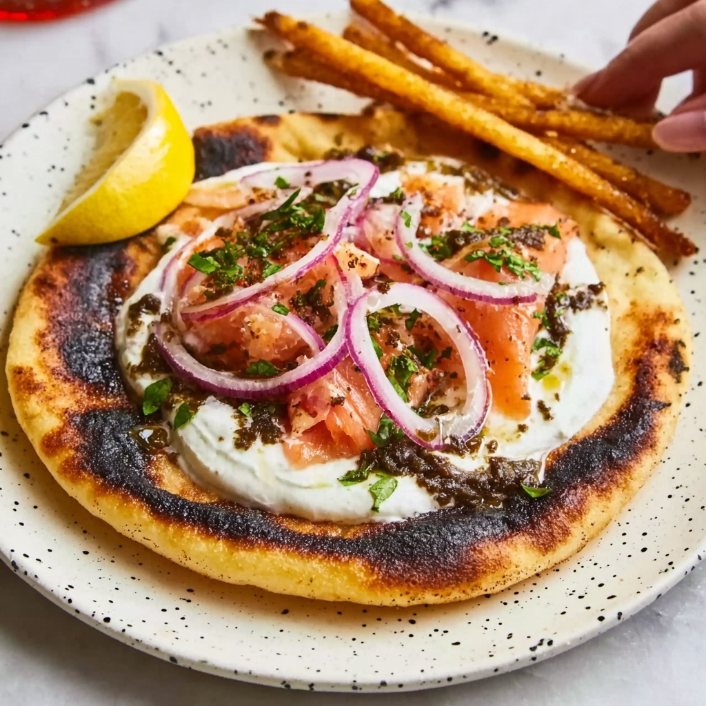 Gyros Smashed Tacos Recipe - Recipe Image